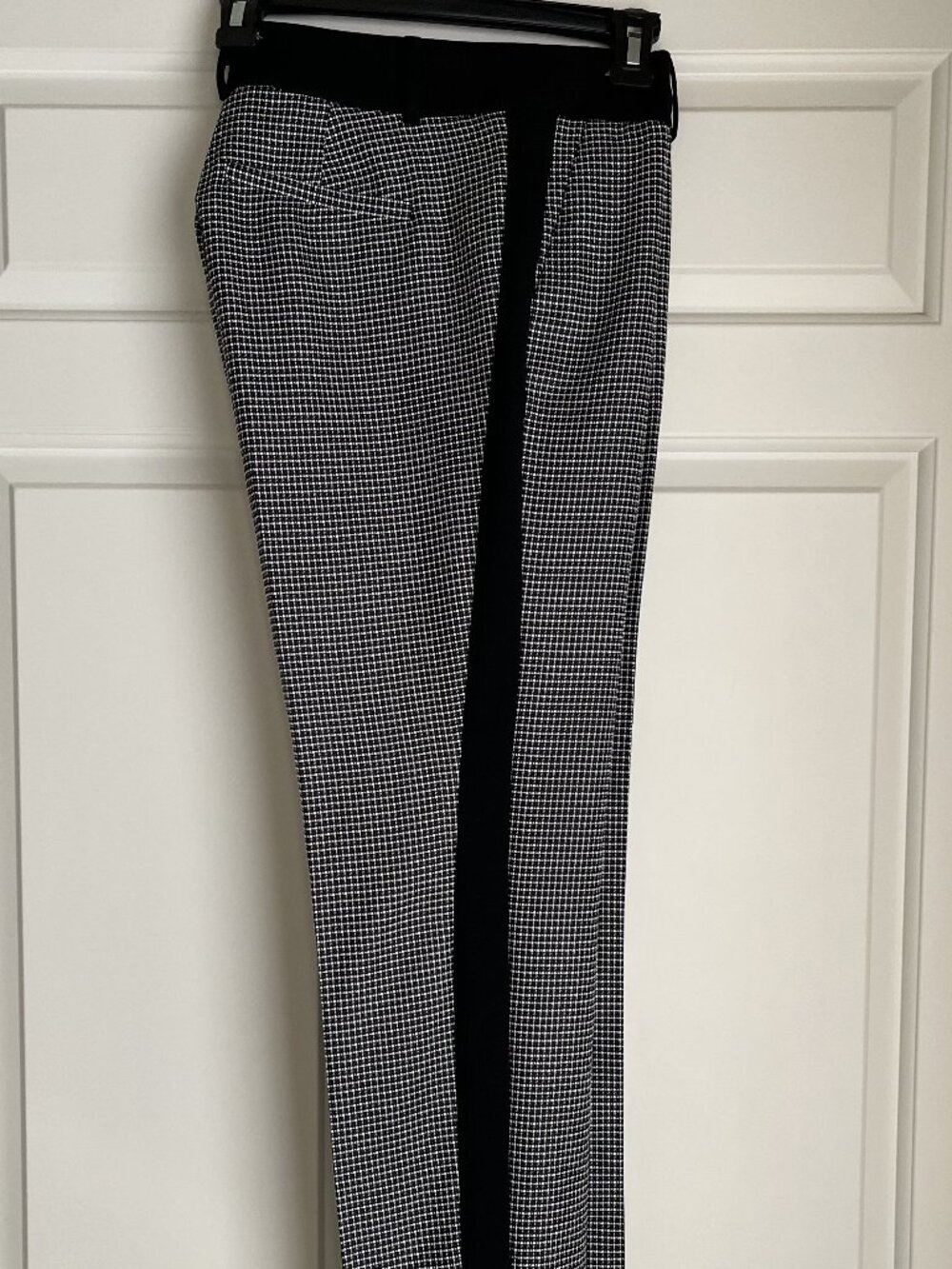 Ann Taylor Ankle B/W Patterned Texture Pants size 10 M